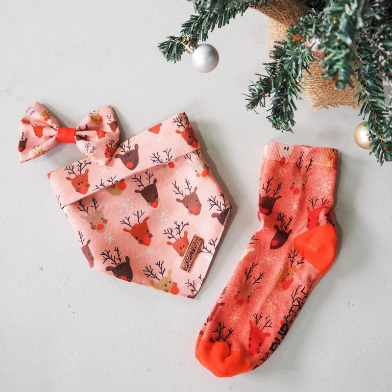 Dashing Through The Snow Xmas Bandana