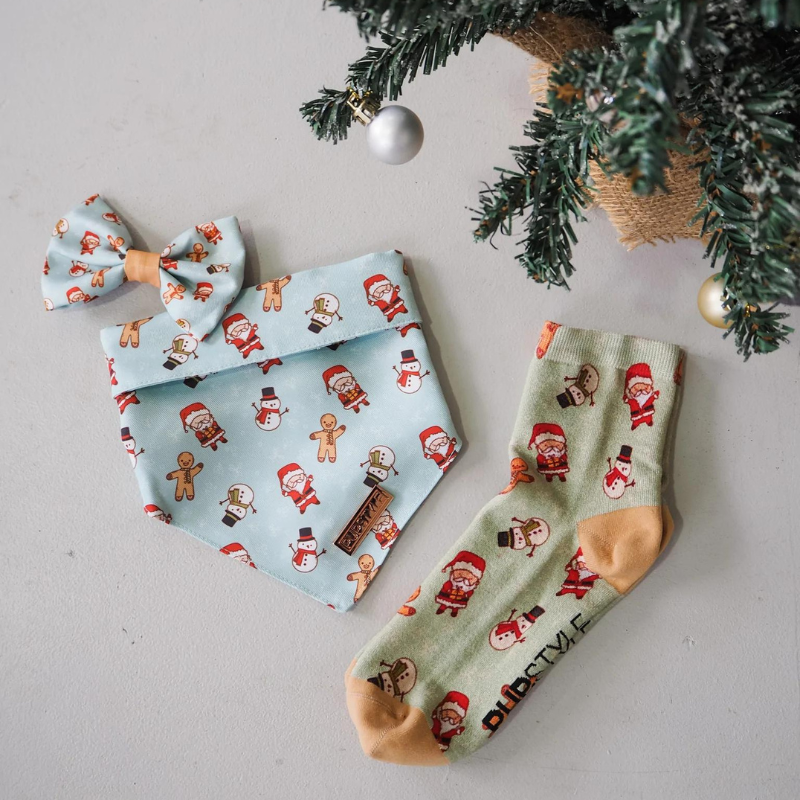 Deck The Paws Xmas Socks