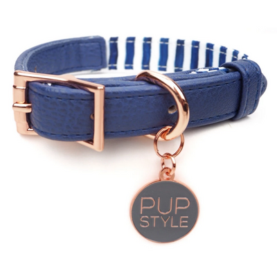 PUPSTYLE Stripe Squad City Dog Collar | Peticular