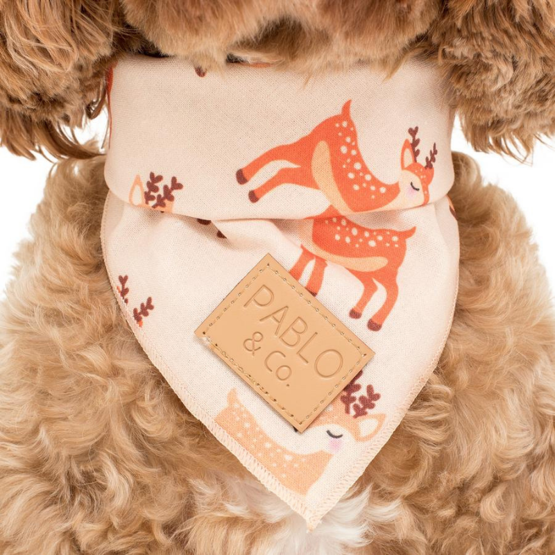 Oh Deer | Tie-Up Christmas Bandana