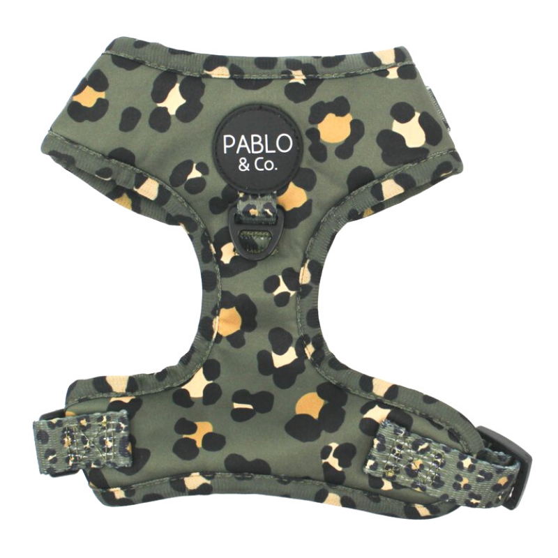 The Khaki Leopard | Adjustable Dog Harness