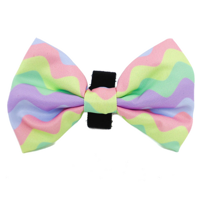 Pastel Swirls Bow Tie