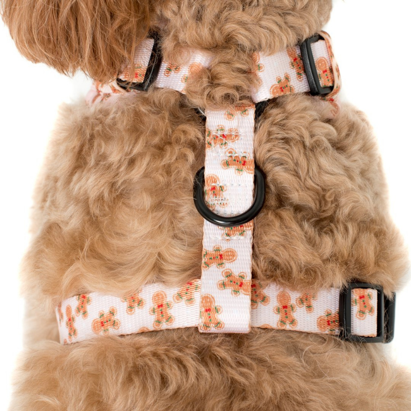 The Gingerbread Man | Adjustable Dog Harness