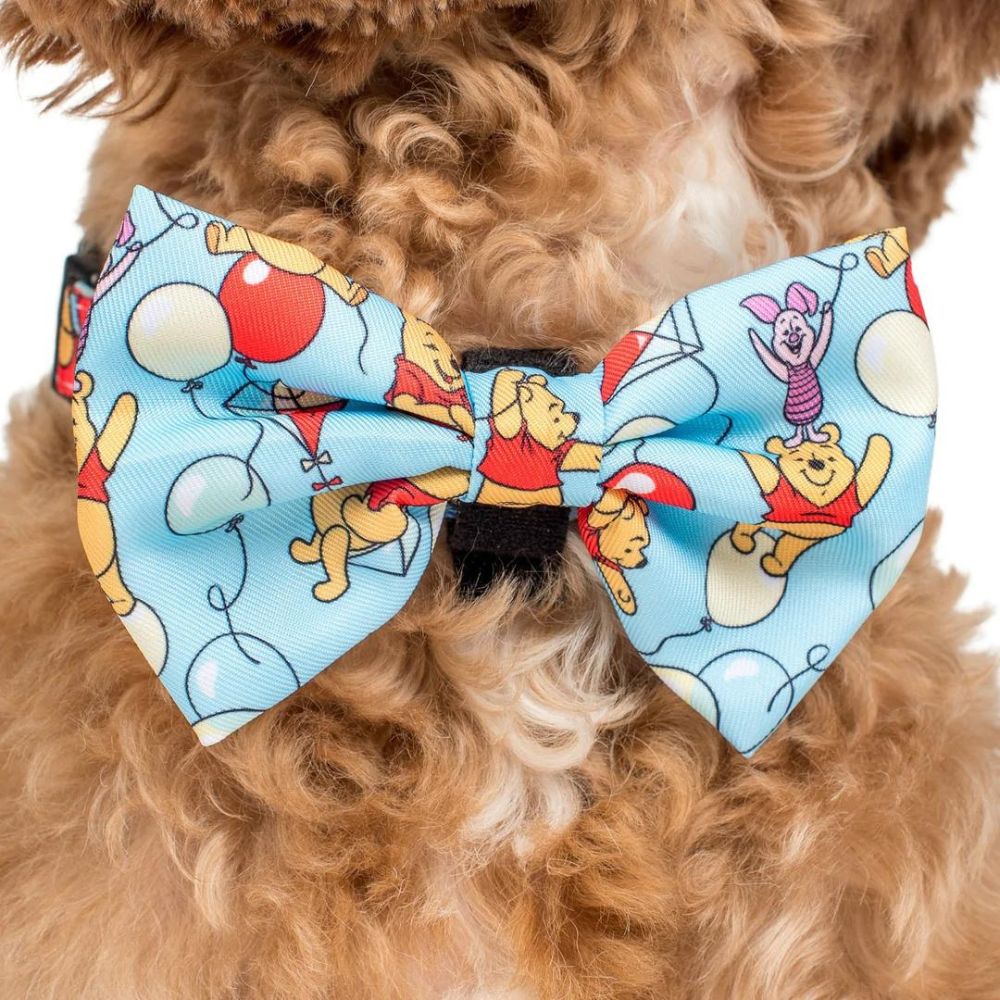 Pooh's Balloons | Dog Bow Tie