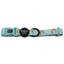 Blue Rainbows Dog Collar