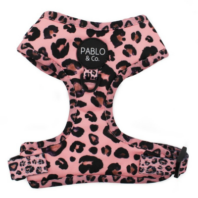 Pink Leopard | Adjustable Dog Harness