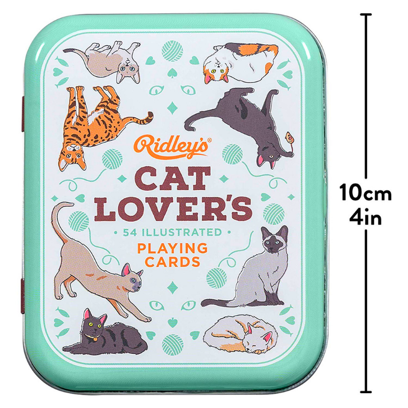 Ridley's Games Cat Lover's Playing Cards | Peticular