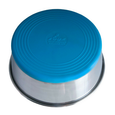 Rogz Stainless Steel Slurp Bowl | Blue | Peticular