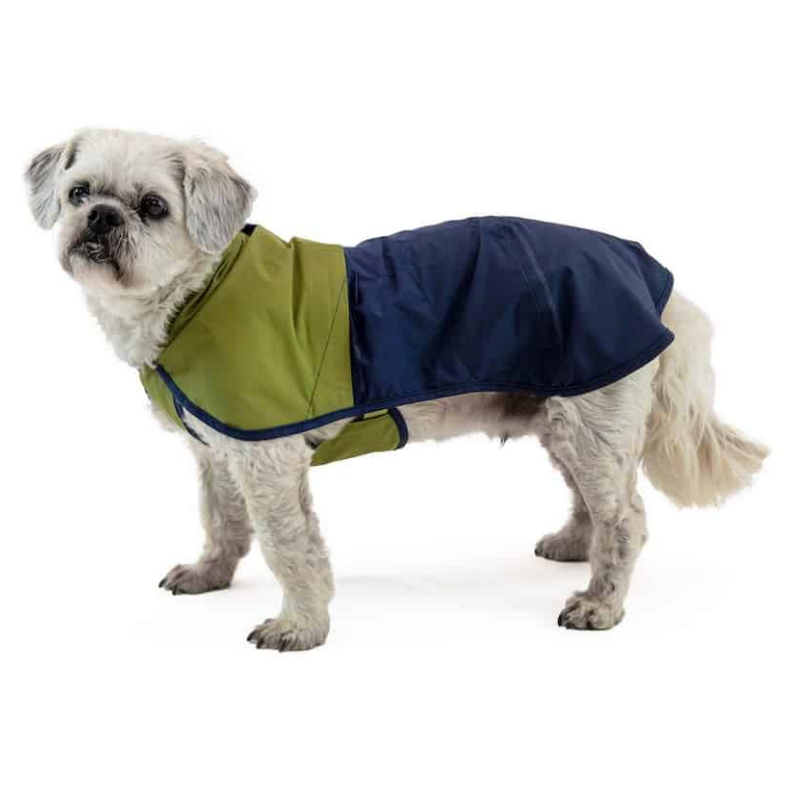 Reflective LV Raincoat With Hood For Dogs