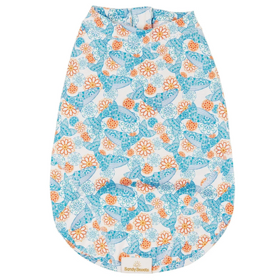 Mandala Whale Dog Rashie - FINAL SALE. NO RETURNS.