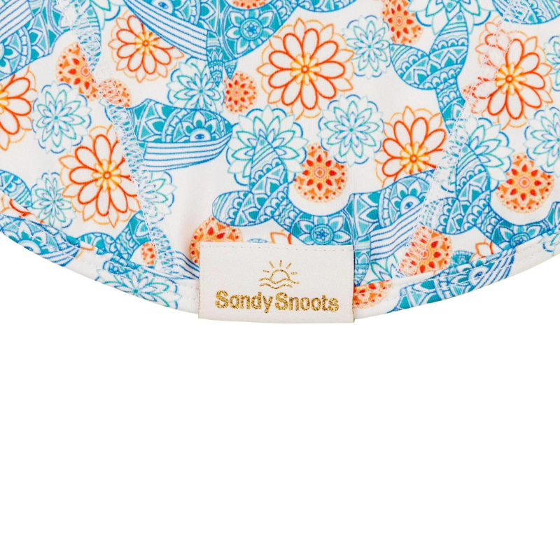 Sandy Snoots | Mandala Whale Dog Rashie | 50+ UV Sun Protection – Peticular