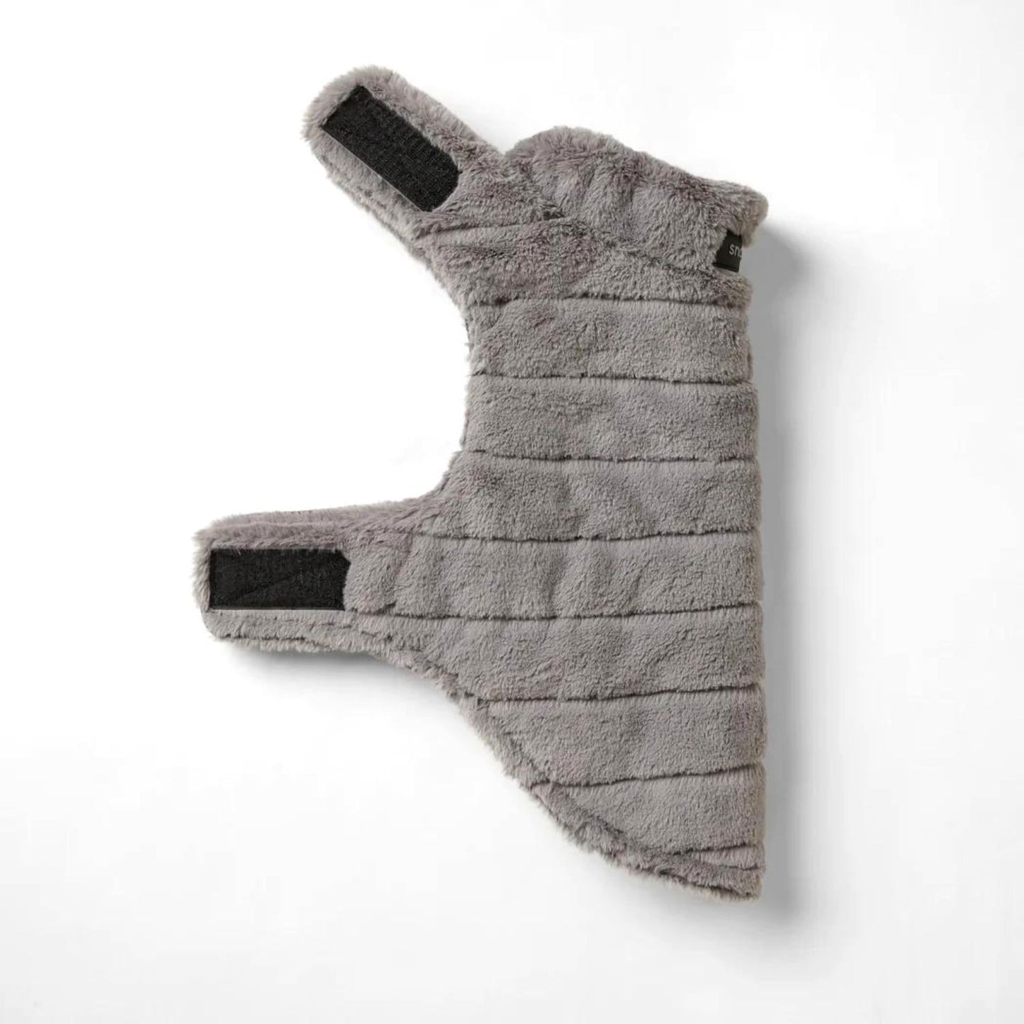 Faux Fur Puffer Dog Jacket | Cloud Grey