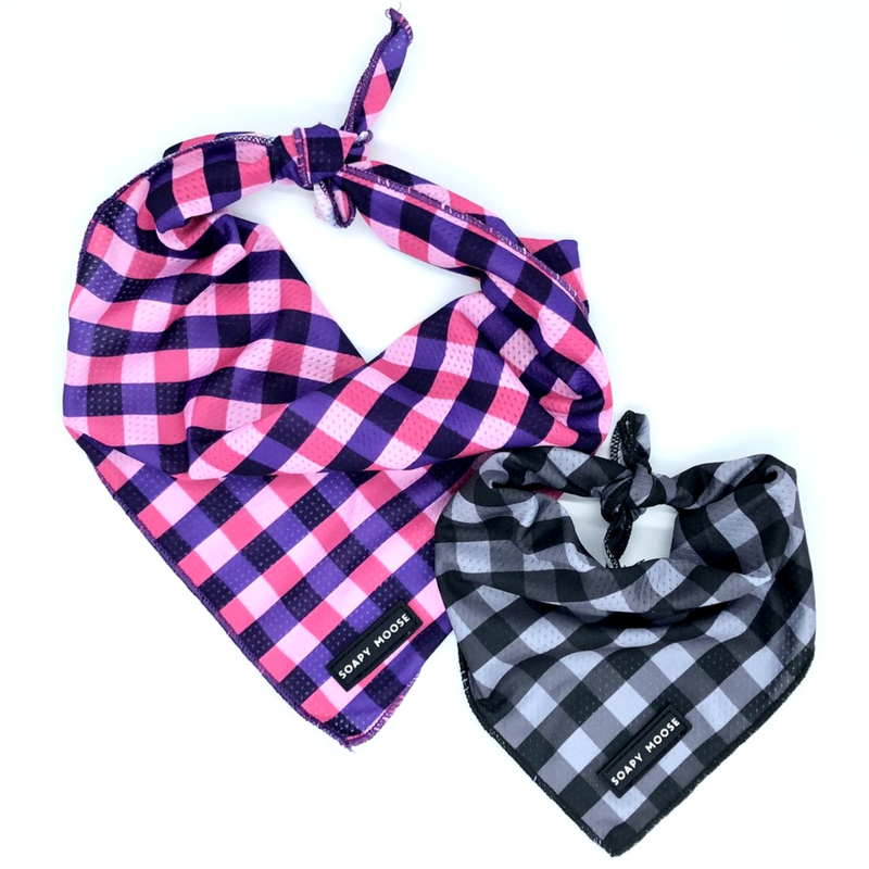 Soapy Moose Tie-Up Bandana | The Manhattan | Peticular