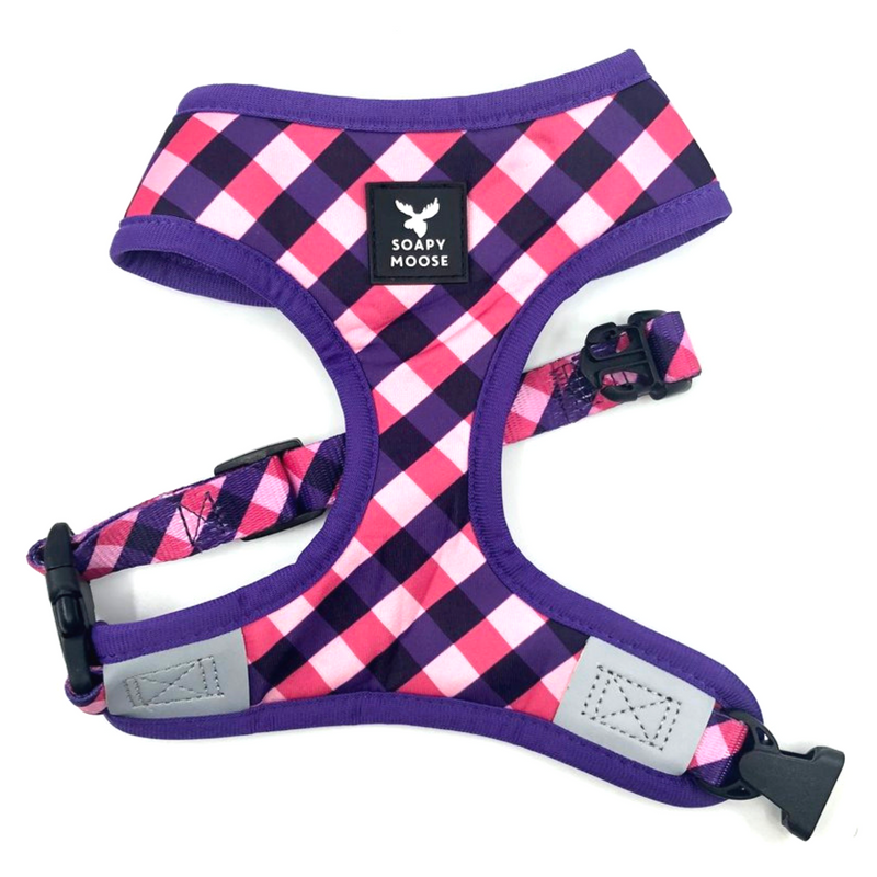 Soapy Moose Reversible Dog Harness | The Fashionista | Peticular