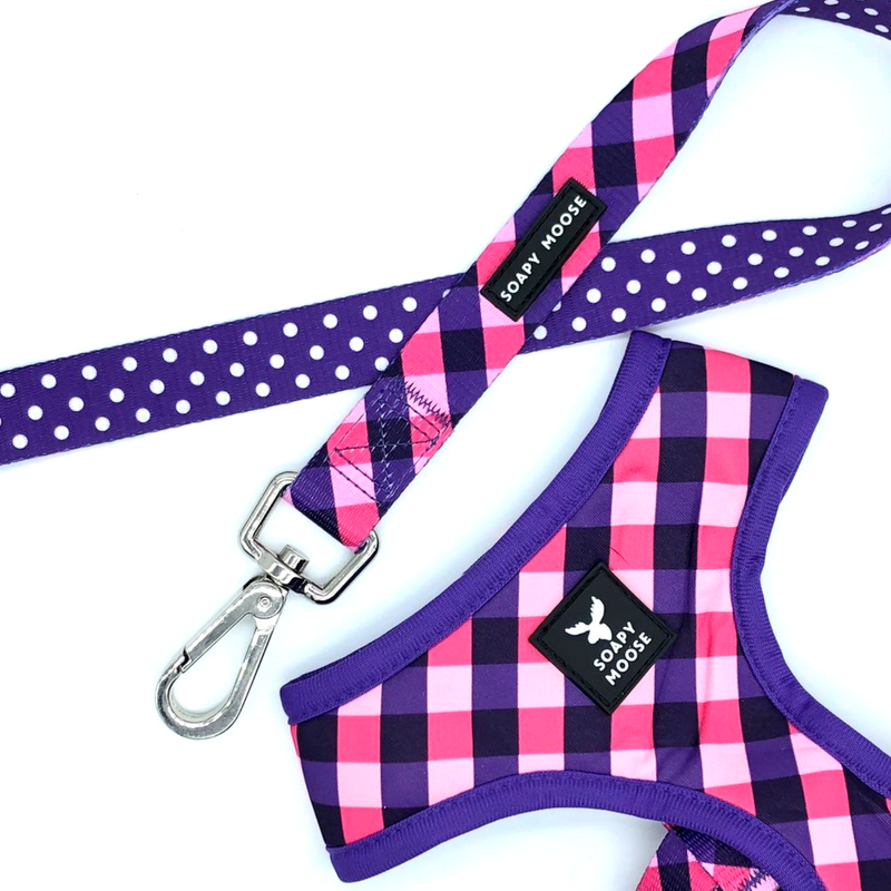 Soapy Moose Reversible Dog Harness | The Fashionista | Peticular
