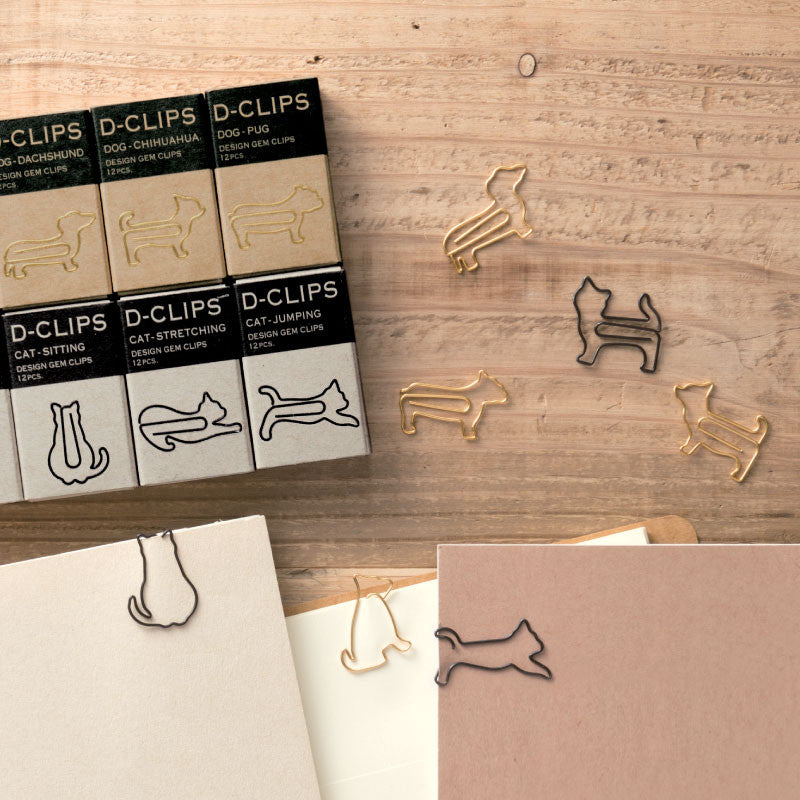 Living & Dining D-Clips Paper Clips | Cat Sitting | Peticular