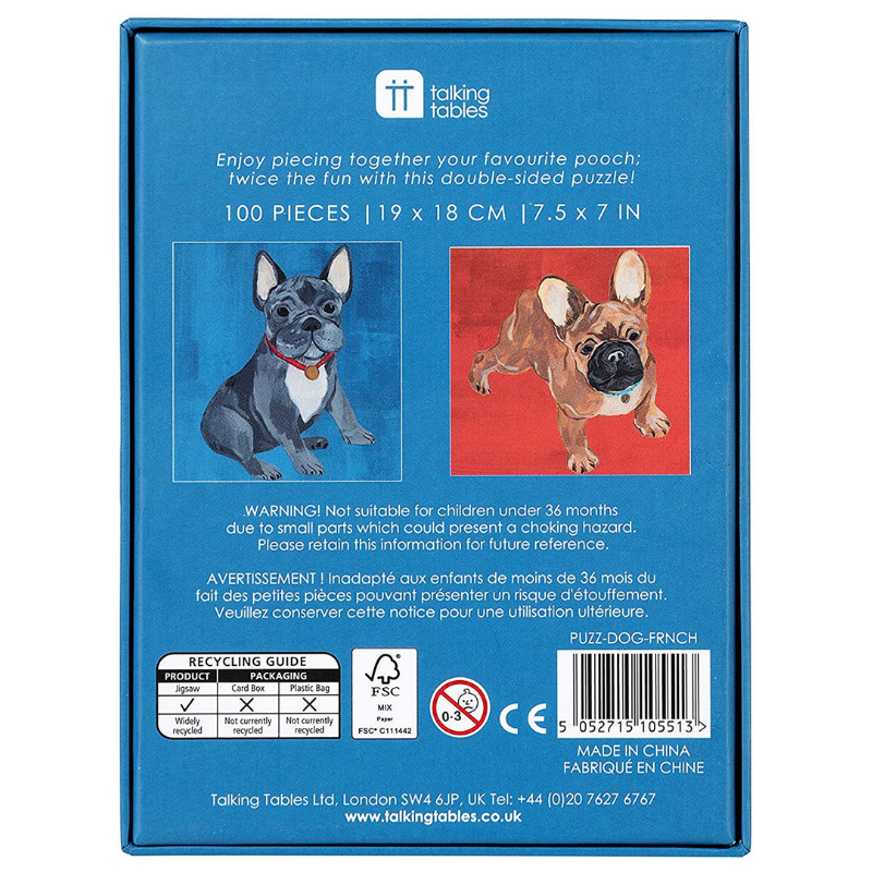 Pooch Puzzles | Double-Sided Jigsaw