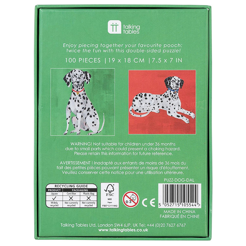 Pooch Puzzles | Double-Sided Jigsaw
