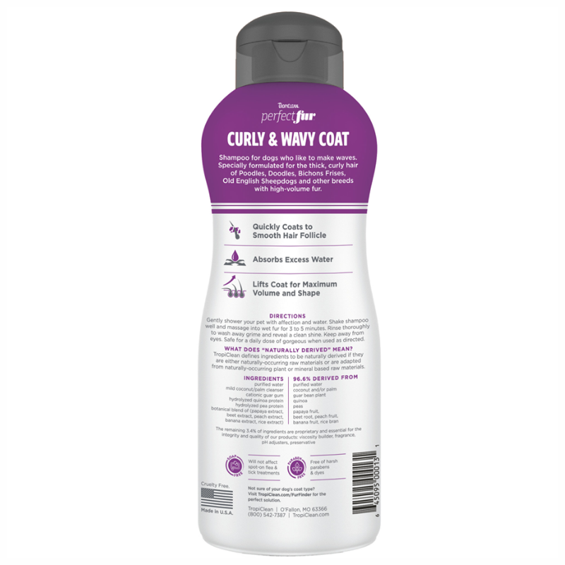 Curly & Wavy Coat Dog Shampoo