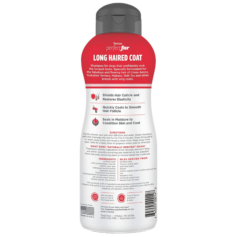 Long Haired Coat Dog Shampoo