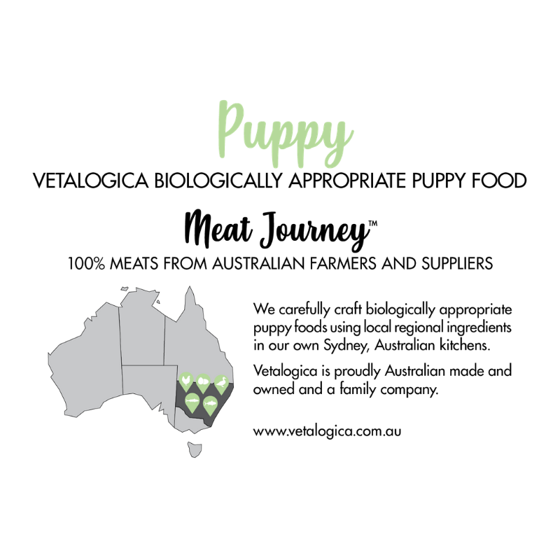 Vetalogica Biologically Appropriate | Puppy Dog Food | Peticular