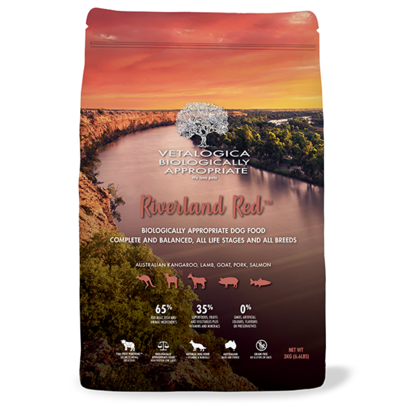 Vetalogica Biologically Appropriate | Riverland Red Adult Dog Food | Peticular