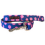Polka Dot Collar | Pink on Blue - Peticular