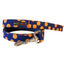 Polka Dot Collar | Orange on Blue - Peticular
