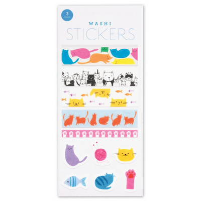 Washi Stickers | Cats
