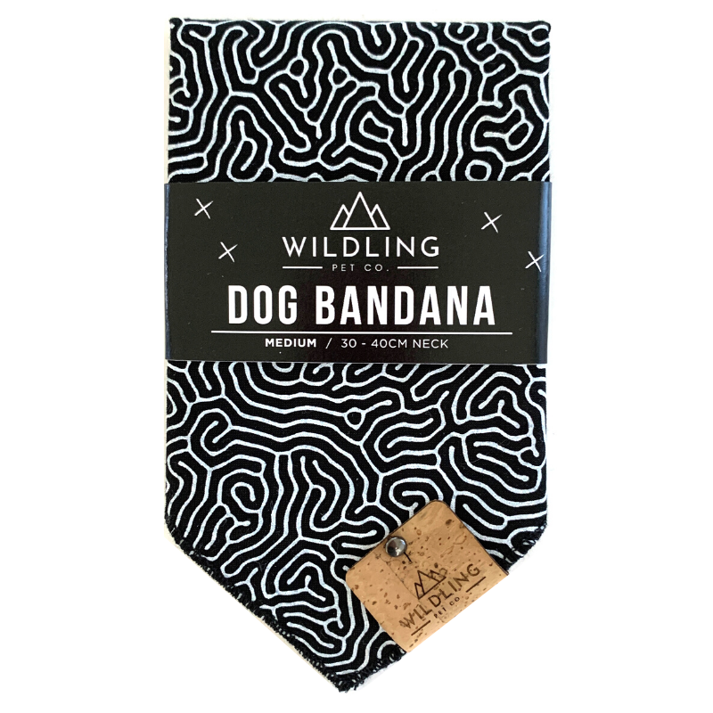 Wildling Pet Co. Dog Bandana | Maze | Peticular