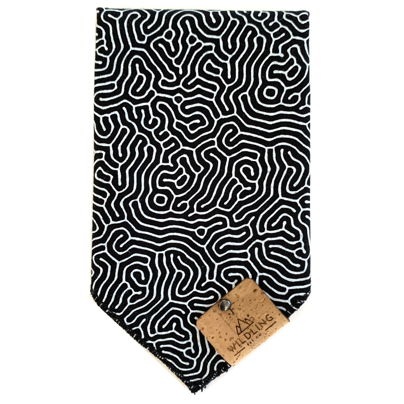 Wildling Pet Co. Dog Bandana | Maze | Peticular