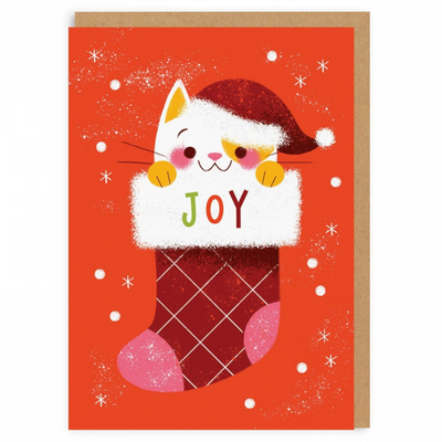 Vevoke Christmas Card | Xmas Kitten | Peticular