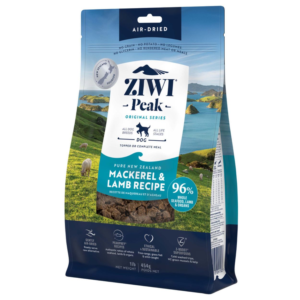 Air-Dried Dog Food | Mackerel & Lamb - Peticular