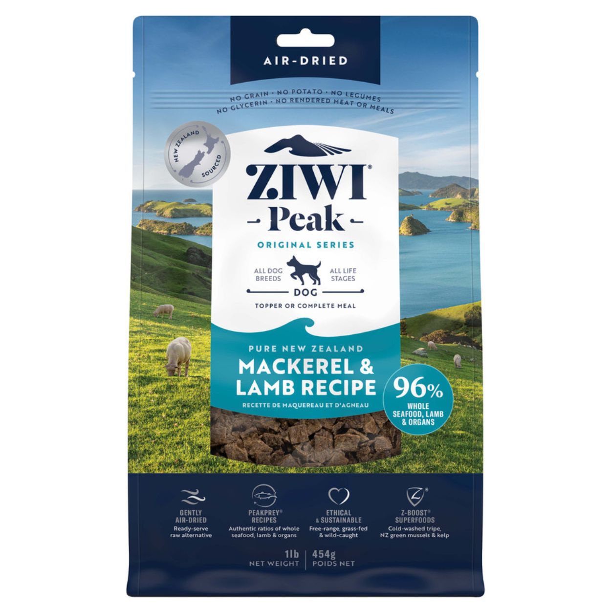 Air-Dried Dog Food | Mackerel & Lamb - Peticular