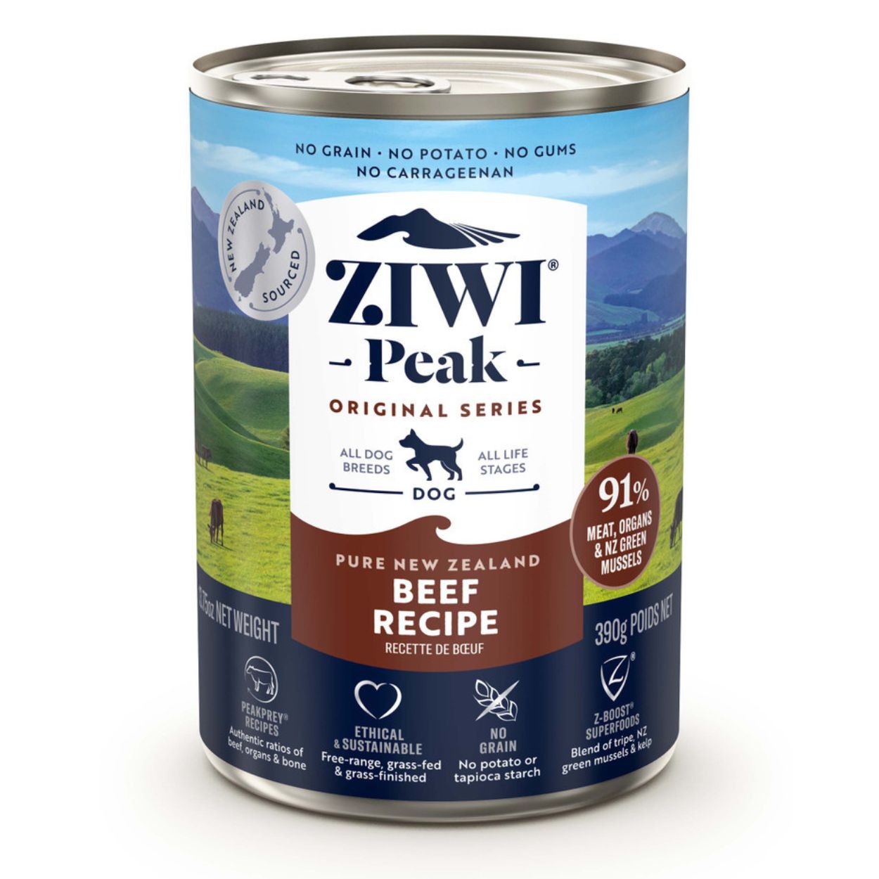 Dog Wet Food | 390g Can - Peticular