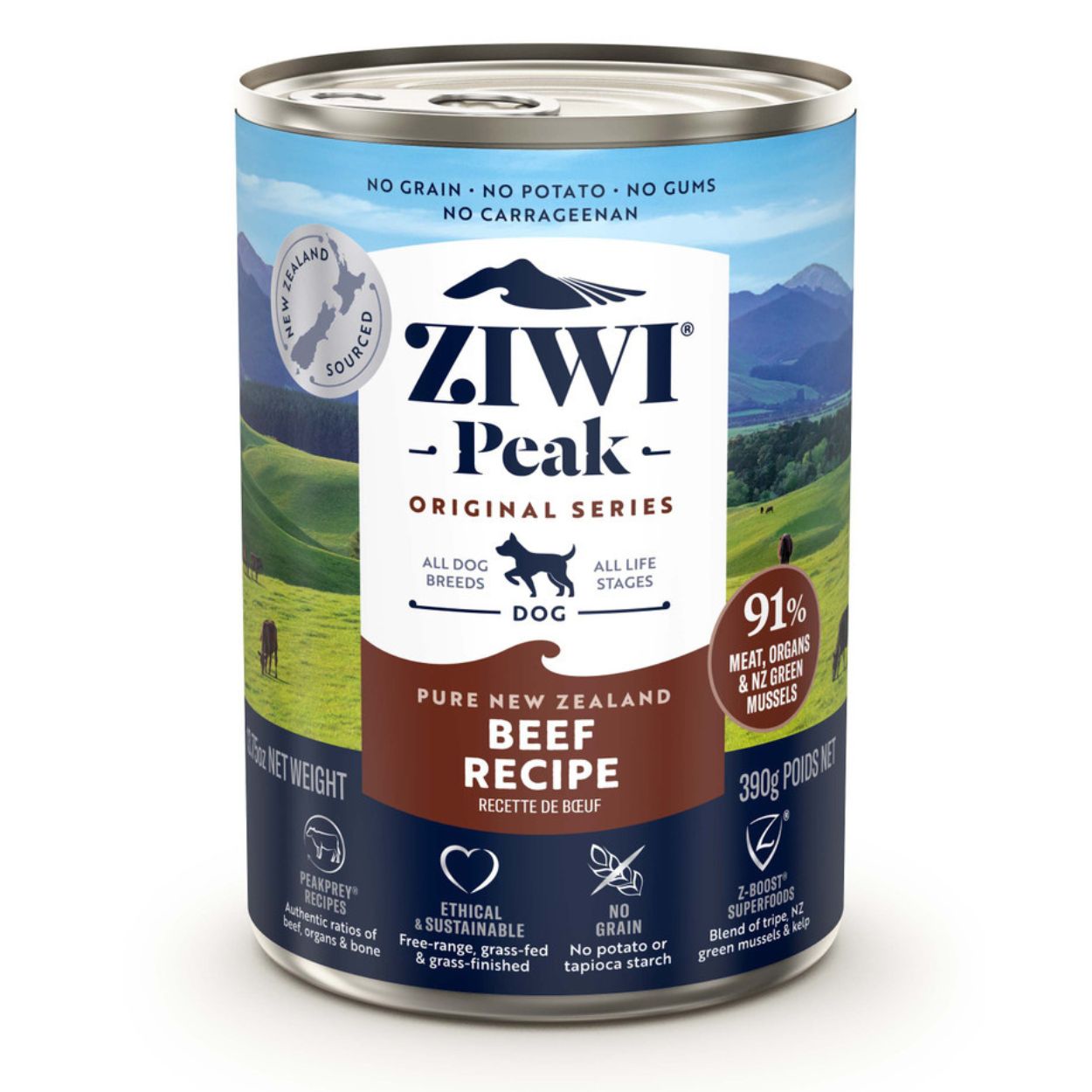 Dog Wet Food | 390g Can - Peticular