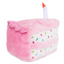 Birthday Cake Plush Dog Toy | Pink