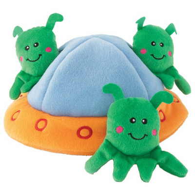 Interactive Dog Toy | Aliens In UFO