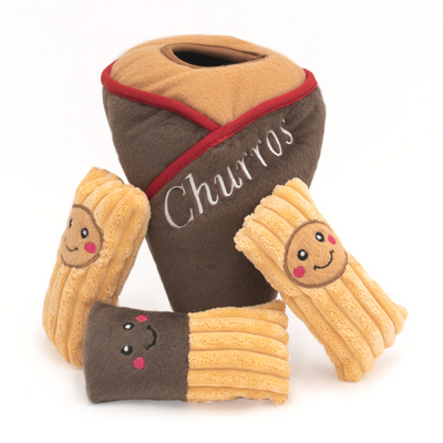 Interactive Dog Toy | Churro Cone