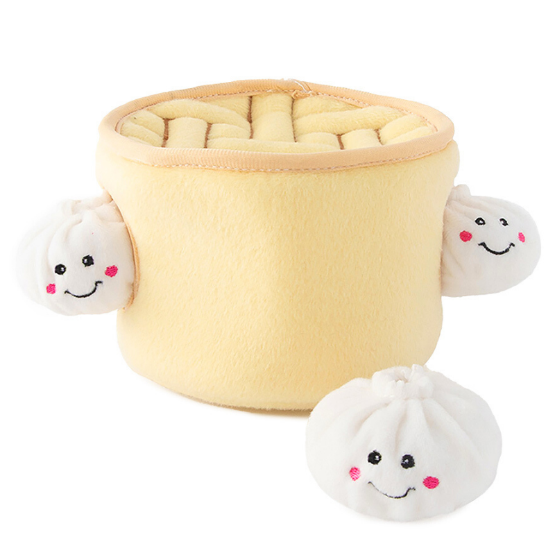 Zippy Paws Interactive Dog Toy | Soup Dumplings | Peticular