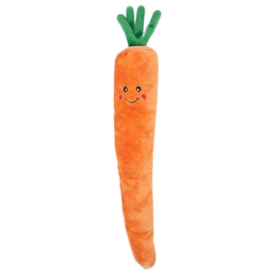 Jigglerz Plush Dog Toy | Carrot