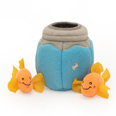 Interactive Burrow Cat Toy | Fish in Bowl