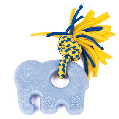 Zippy Paws ZippyTuff Teetherz | Elliot The Elephant | Peticular