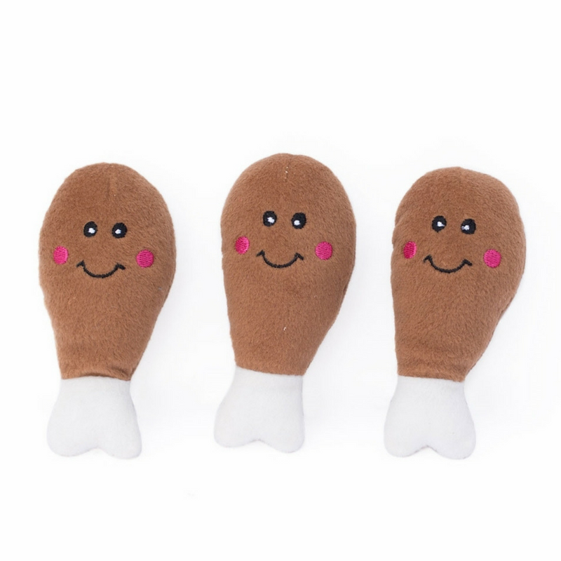 Zippy Paws Interactive Dog Toy | Chicken Bucket | Peticular