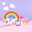 Zippy Paws Interactive Dog Toy | Unicorns In Rainbow | Peticular