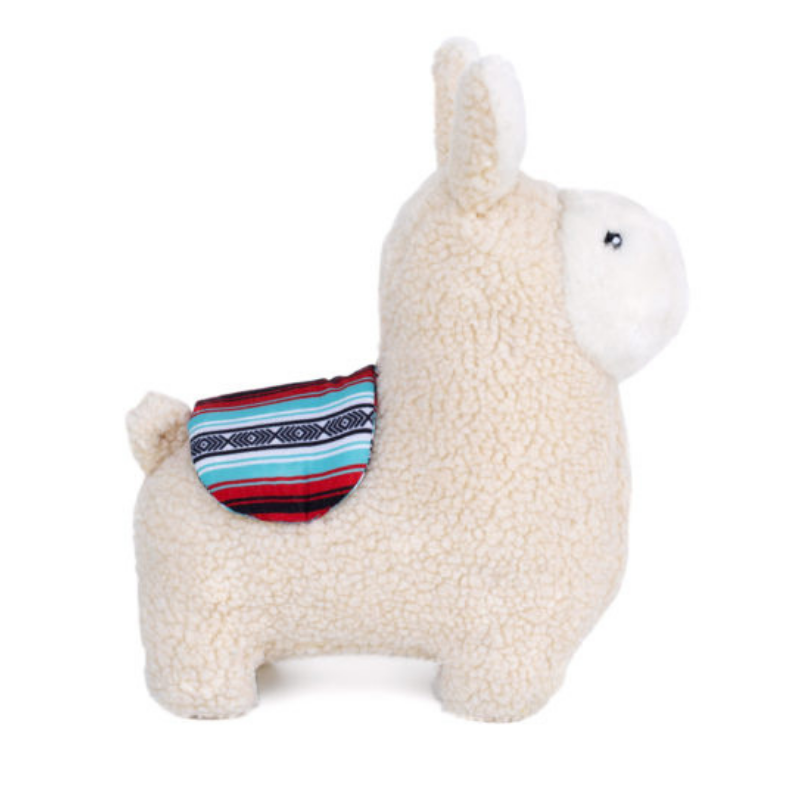 Zippy Paws Snugglerz Dog Toy | Liam The Llama | Peticular