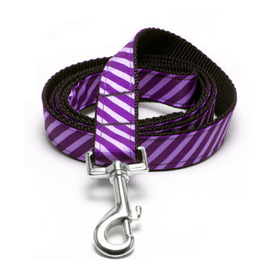 Iris/Purple Stripe Dog Lead - Peticular