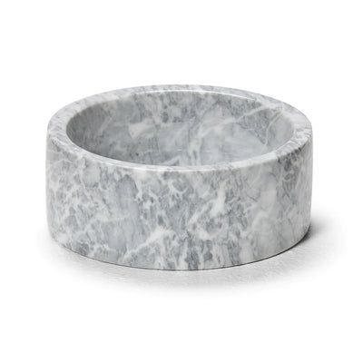 Marble Dog Bowl | Grey